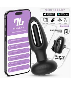 ZACK Découvrez notre plug anal connecté : vibrations, langue oscillante et contrôle global ! Ce