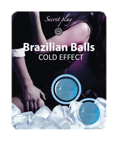 Brazilian balls Bolas lubricantes brasileñas con efecto frío