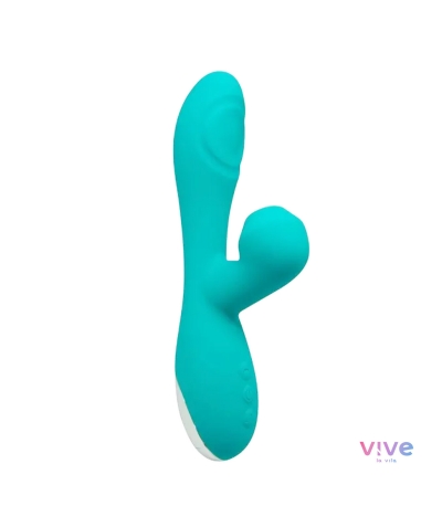 Caribbean Vibrador doble estimulación con succión