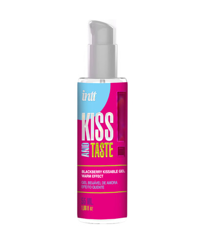KISS AND TASTE Warm Sensation Intimate Gel with Blackberry Flavor