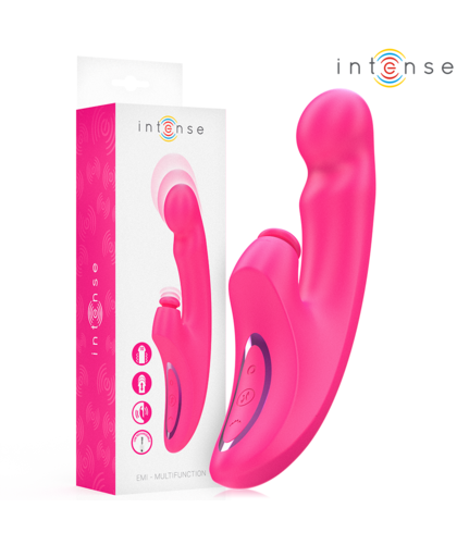 EMI Vibrador doble estimulación con 5 modos de pulsión