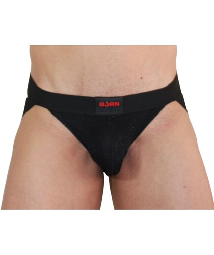 003 JOCK BRILLIANT BLACK S Bold jockstraps with seductive designs and vibrant colors