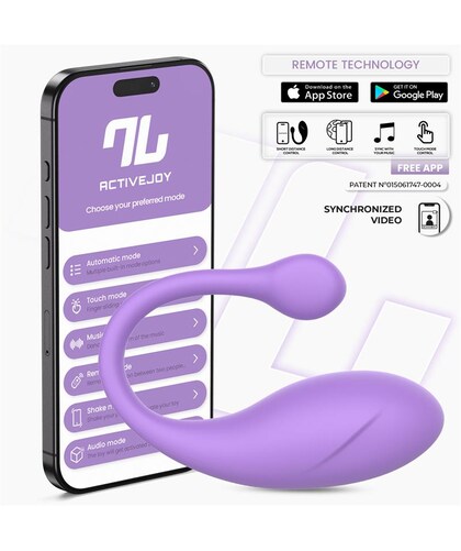 BULBY Bulby Ovo Vibrador com APP Lavanda