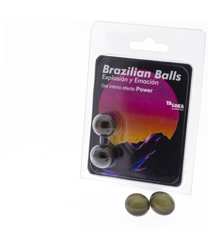 POWER  ENHANCEMENT GEL Bolas brasileñas con gel efecto power, aroma y gran placer