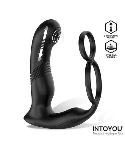 ASTEX Masajeador prostático con thrusting y tapping
