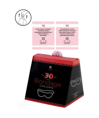 30 DIAS DE BDSM Juego de cartas BDSM para 30 días, ideal para principiantes
