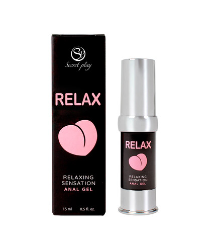 RELAX! ANAL GEL Lubricante anla relajante, para un sexo anal placentero