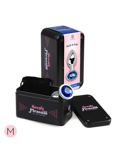 PLUG & PLAY Plug anal medio, fácil uso y limpieza, resistente al agua