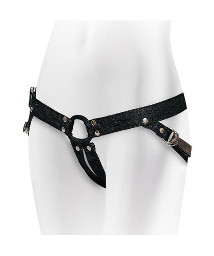 ADRIEN LASTIC Introducing the Adrien Lastic Cowboy Cotton Fabric Strap-On Harness! Dive into a world of 