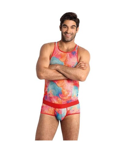 FALCON TOP M Description de lingerie masculine sexy avec des bananes