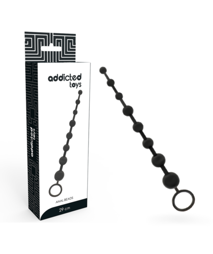 ANAL BEADS Cadena TPR para placer anal, ideal para todos, fácil uso