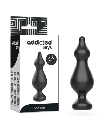 ADDICTED PLUG ANAL CONO Plug anal para principiantes de silicona suave
