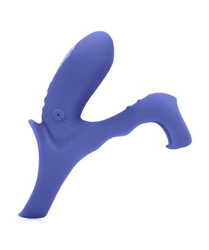 DOUBLE MÛRE Anneau vibrant en silicone avec vibrations à vitesse réglable
