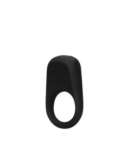 BLACK INTENSO Anel vibratório multivelocidades em silicone, carregamento USB, unissexo