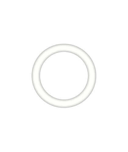 ANILLA M2M Anello BDSM bianco 35 mm
