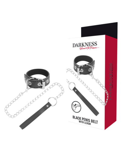 BOUCLE Collier bdsm en cuir végétalien et métal