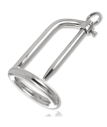 GLANS RING Experience the ultimate pleasure with our stainless steel glans ring featuring a urethral 