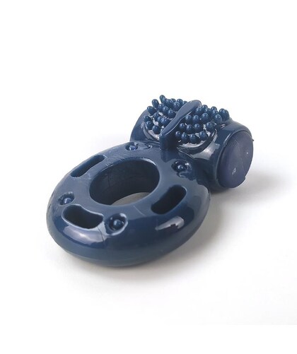 A-GUSTO ANILLO VIBRADOR Anello vibrante blu per erezioni prolungate