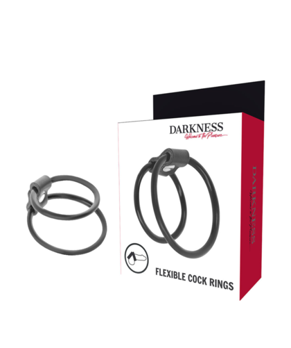 PENE DUO Anneau pour le pénis et les testicules. augmente les sensations.