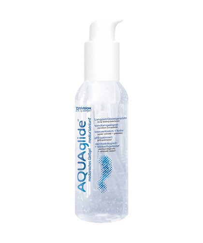 AQUAGLIDE Water-based lubricant, medical-grade, hygienic dispenser