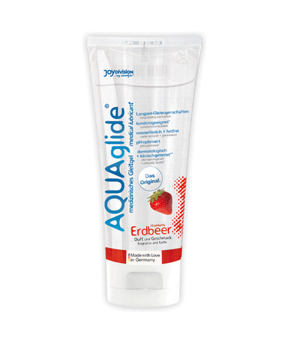AQUAGLIDE LUBRICANT FLAVORS High-quality lubricant, available in a variety of delicious flavors, water-based for smoot