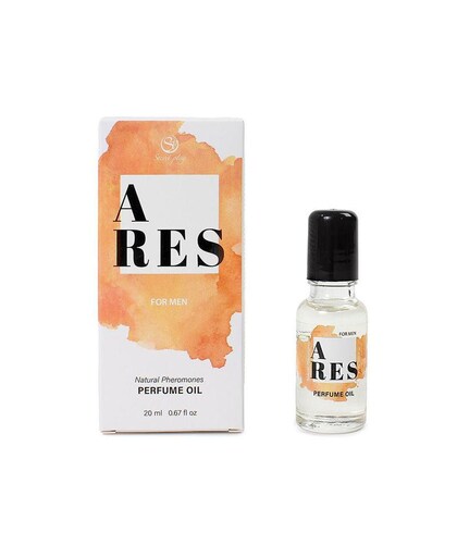 ARES NATURAL Perfume amaderado roll-on de larga duración y atractivo dual