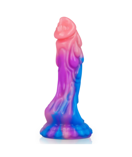 ASHTAR Dildo sofisticato in silicone, con base a ventosa stabile, 100% impermeabile e ideale per 