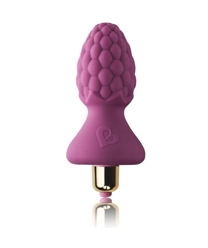 ASSBERRIES Vibrante e intrigante, il plug anale con texture e vibrazioni è il compagno perfetto per e