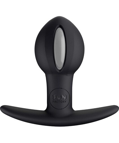 B BALL UNO GREY/BLACK Bola anal inovadora projetada para provocar sensações intensas a cada movimento.