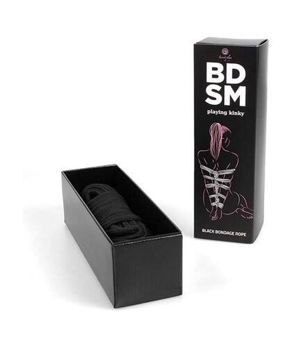 BDSM COLLECTION ROPE Corda de bondage suave e resistente para Shibari e BDSM