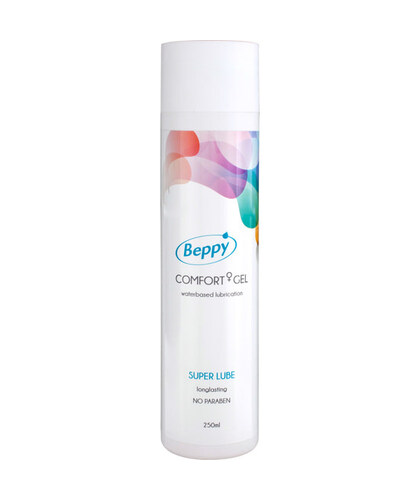 BEPPY COMFORT Gel à base de água, suave e compatível com látex e brinquedos