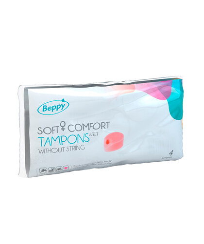 BEPPY WET Tampons sem fio; cómodos, seguros para desporto e sexo