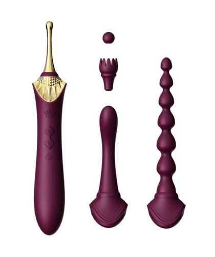 BESS 2 Vibrador premium com pérolas anais e função de aquecimento