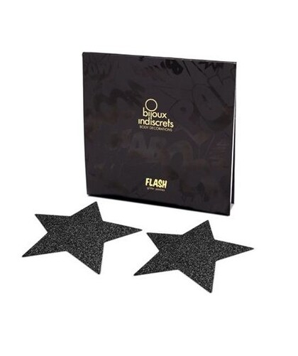 FLASH STAR Shimmering Flash - Self-Adhesive Sparkle Decorations for Your Cleavage