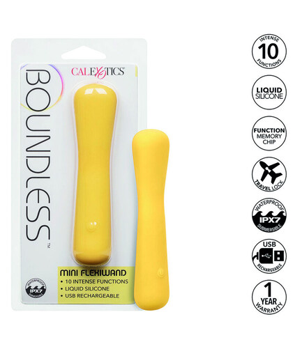 BOUNDLESS MINI WAND FLEXIBLE Experience pure pleasure with our mini flexible massager, crafted for your ultimate satisf