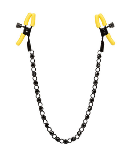 BOUNDLESS  SENSATION Pinzas ajustables con cadena, cómodas, sin níquel, seguras