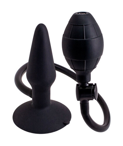 INFLATABLE BUTT PLUG S Inflatable Plug - Perfectly Sized for Beginners