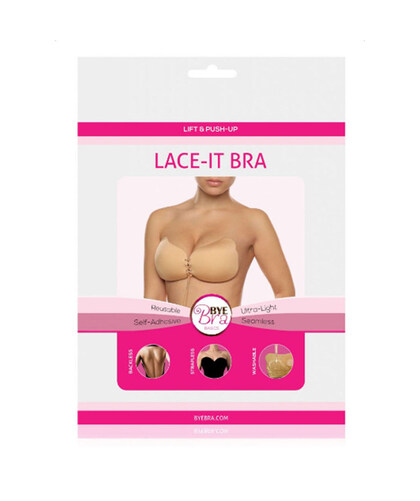 LACE-IT LIFT Sujetador adhesivo reutilizable con efecto push-up