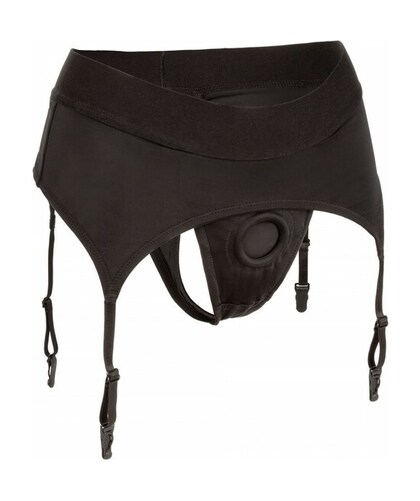 BOUDLESS Boundless Thong with Garter Belt for Endless Pleasure