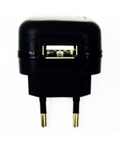 VARGADOR USB Chargeur USB européen noir