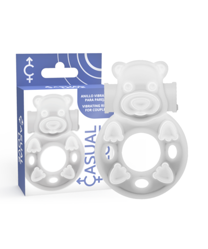 ANNEAU VIBRANT LAPIN TRANS Anneau stimulateur de clitoris et exciteur vaginal