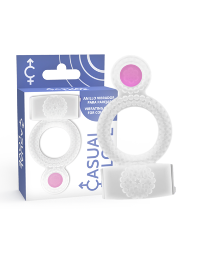 DOUBLE PLEASURE Double Vibrating Ring for Extended Intimate Pleasure