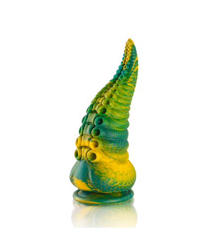 CETUS Dildo de silicona inspirado en mitología, texturas variadas