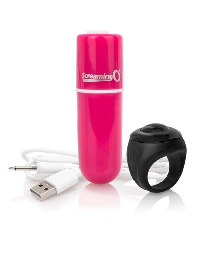 TÉLÉCOMMANDE VOOM CHARGÉE Balle vibrante rechargeable avec télécommande sous forme de bague