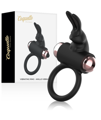BAGUE VIBRANTE COQUETTE Anneau vibrant en silicone pour augmenter le plaisir