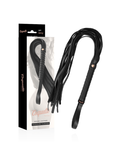 MOONVINE Vegan Leather Riding Crop for Fetish Play