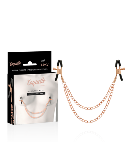 FANTASY PLEASURE Nickel-free metal clamps for intense intimate play