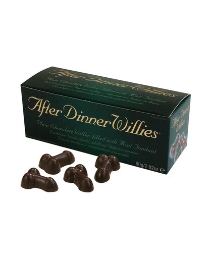 MINT PENISES Dark Chocolate Penis-Shaped Treats