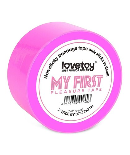 BONDAGE TAPE FUCHSIA Non-sticky bondage tape perfect for beginners