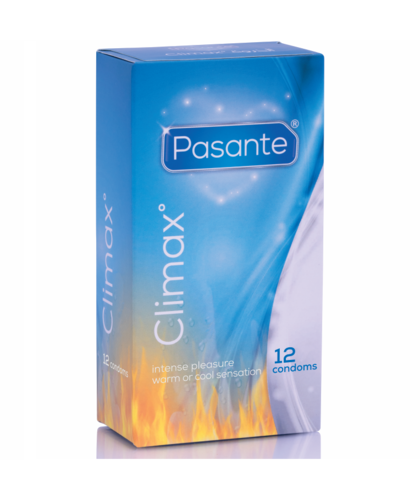 CLIMAX  WAVE Condones pasante climax con efecto térmico y estrías
